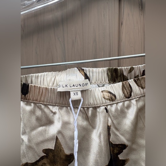 silk laundry BIAS CUT PANTS MIRACLES HAZELNUT New with Tags! - Picture 4 of 6